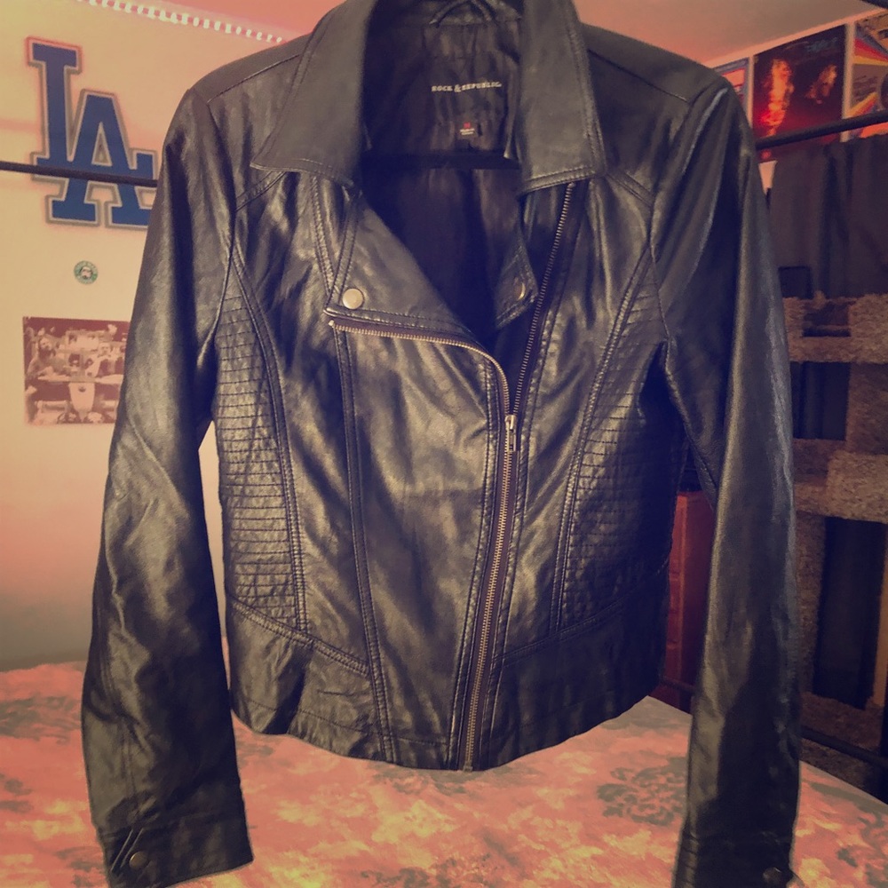 Rock & Republic leather jacket